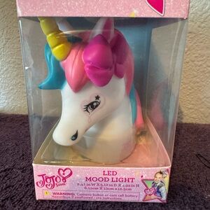 NWT Unicorn Mood Night Light